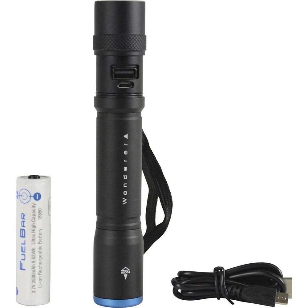  Wanderer Moonbeam Rechargeable Torch 1000 Lumens