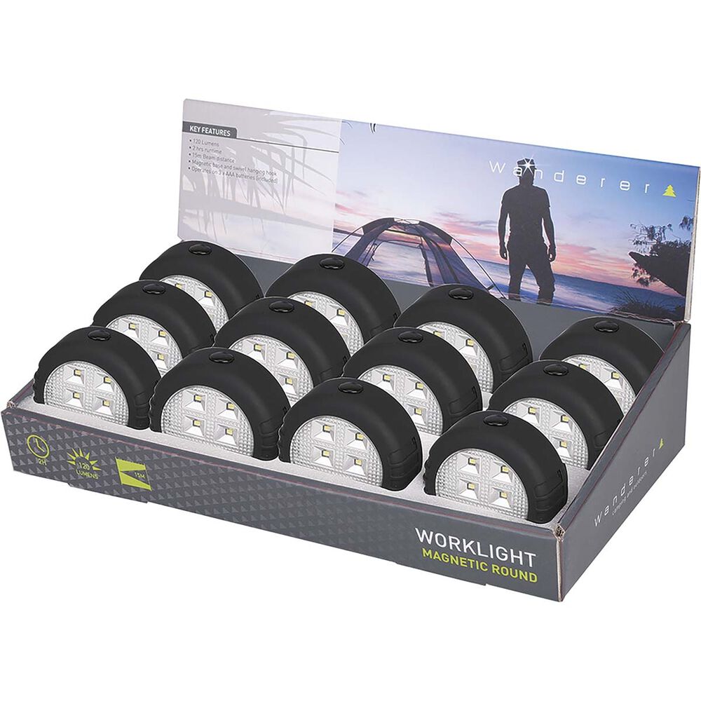  Wanderer Round Magnetic Worklight