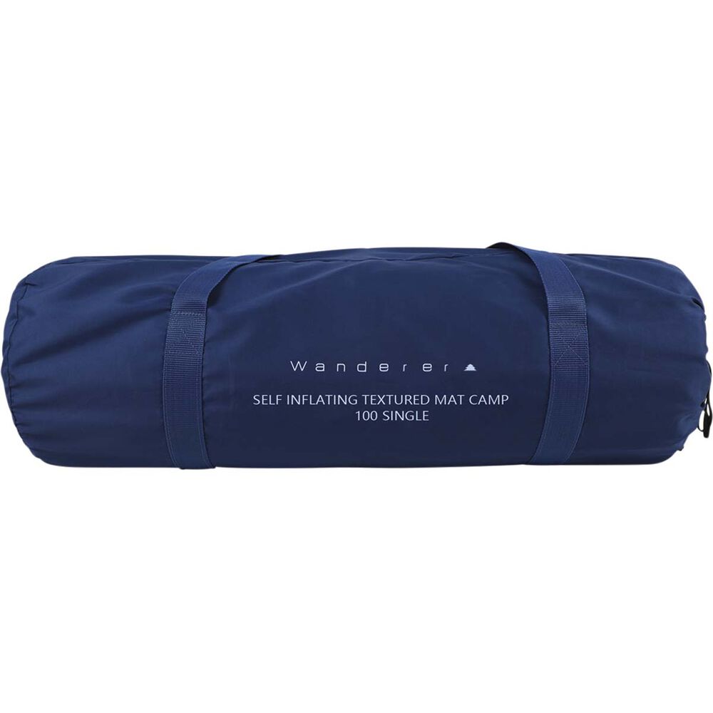  Wanderer Camp100 Textured Self-Inflating Bonded Single Mat