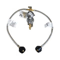  Bromic Regulator Kit LPG Adj 450mm SS Pigtail