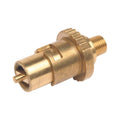  Bromic Natural Brass Socket 1/4 Male