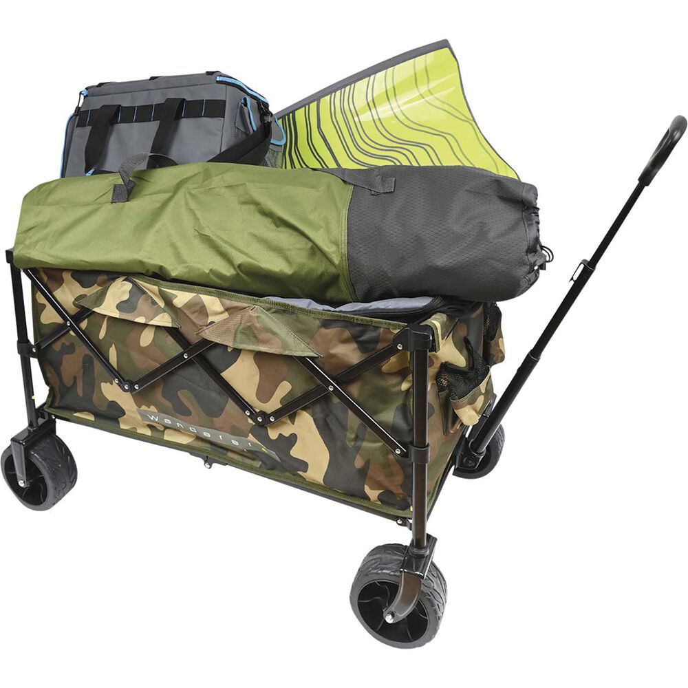 Wanderer Flat Fold Beach Cart 100kg Camo