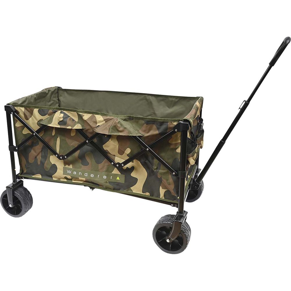  Wanderer Flat Fold Beach Cart 100kg Camo
