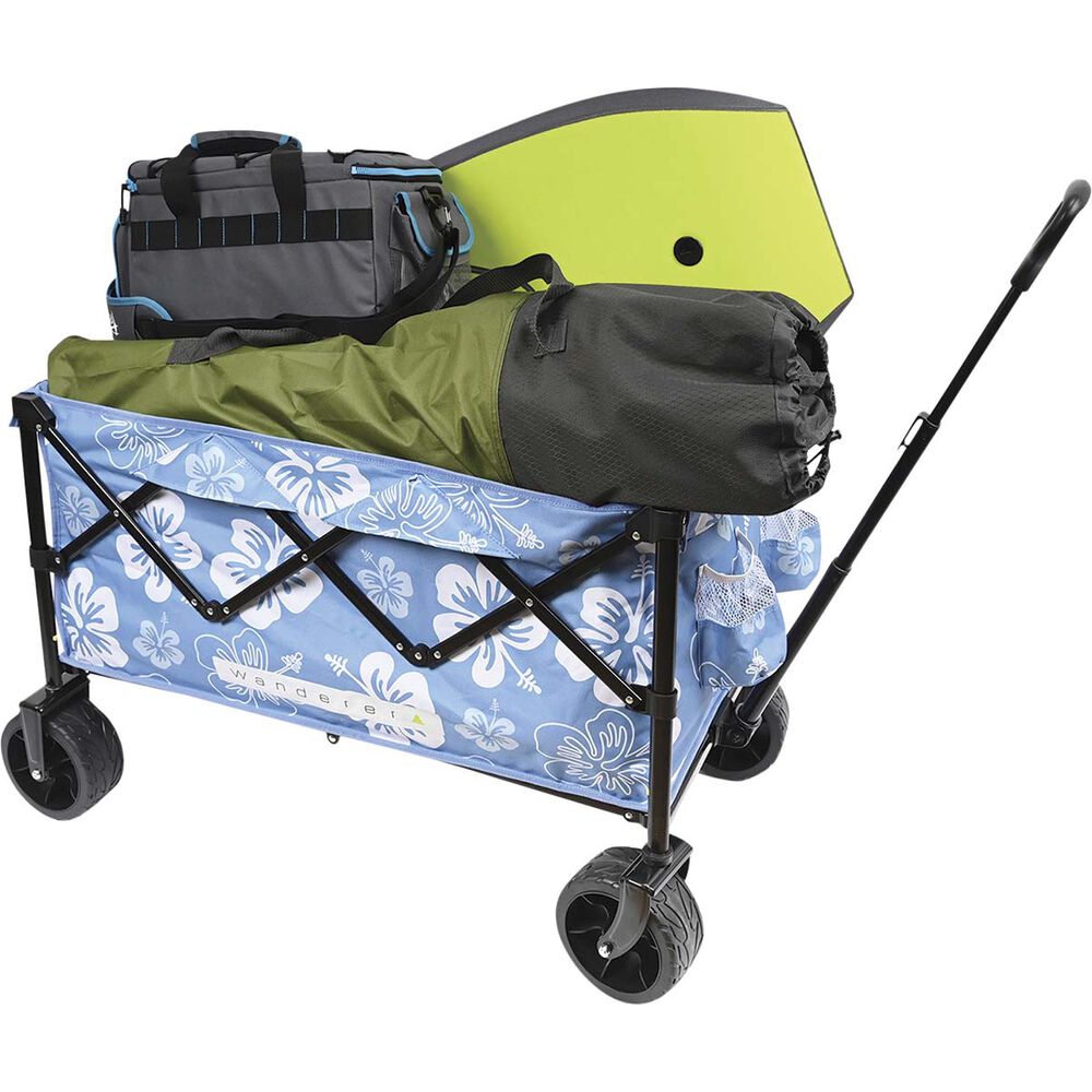  Wanderer Flat Fold Beach Cart 100kg Hibiscus