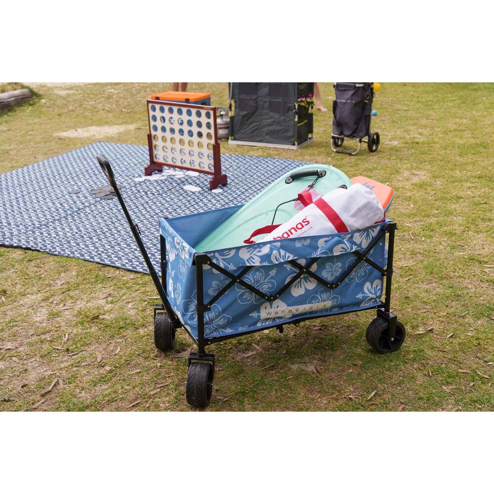  Wanderer Flat Fold Beach Cart 100kg Hibiscus