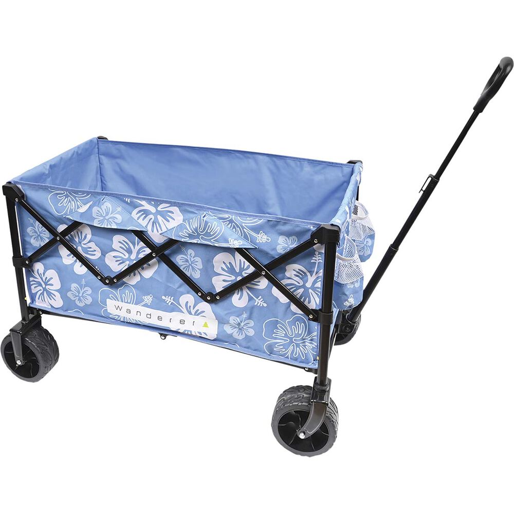  Wanderer Flat Fold Beach Cart 100kg Hibiscus