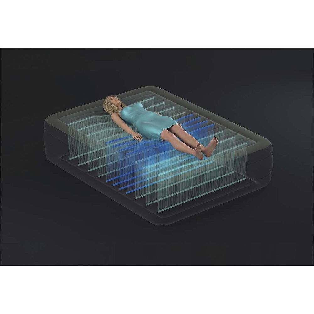  Intex TruAire® Luxury Built-In Pump Queen Air Bed