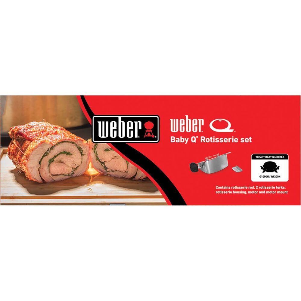  Weber Baby Q Rotisserie Set