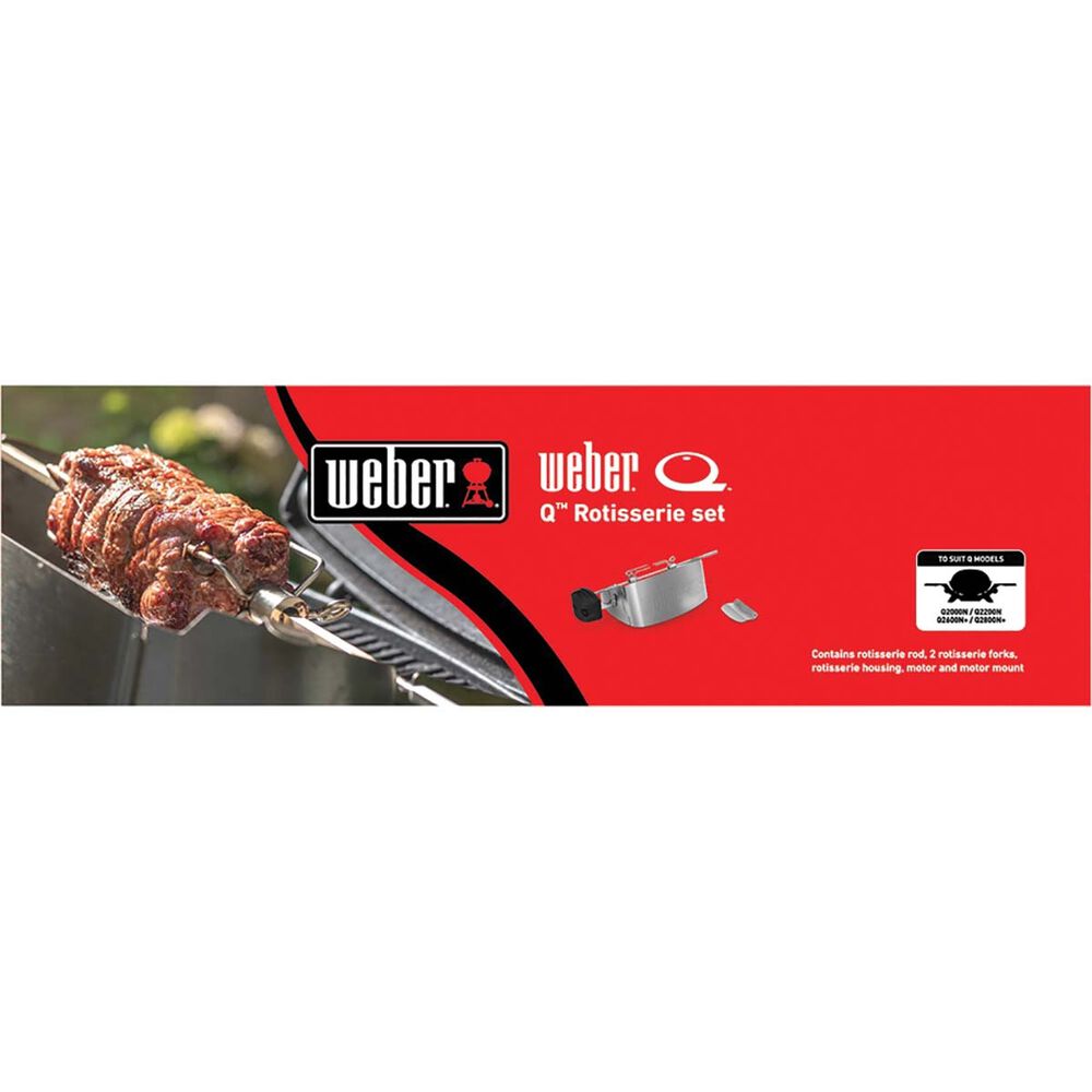  Weber Q Rotisserie Set