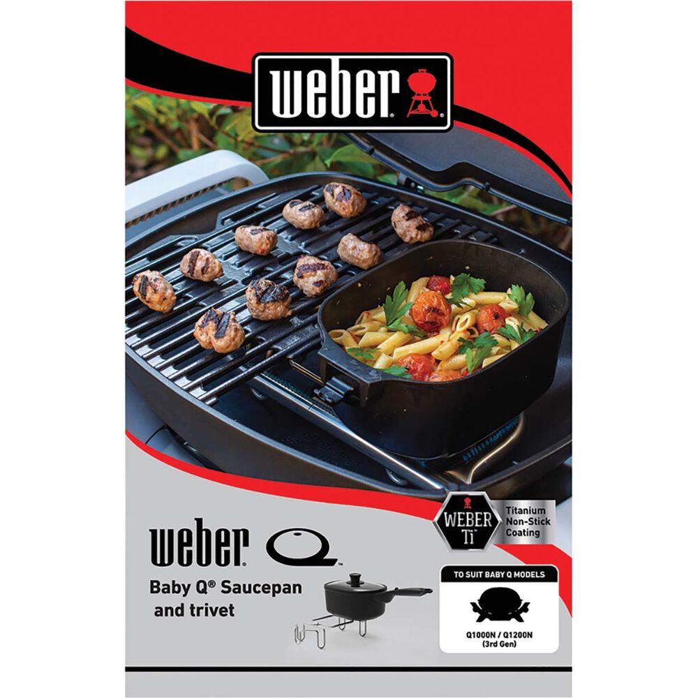 Weber Baby Q Saucepan And Trivet Set