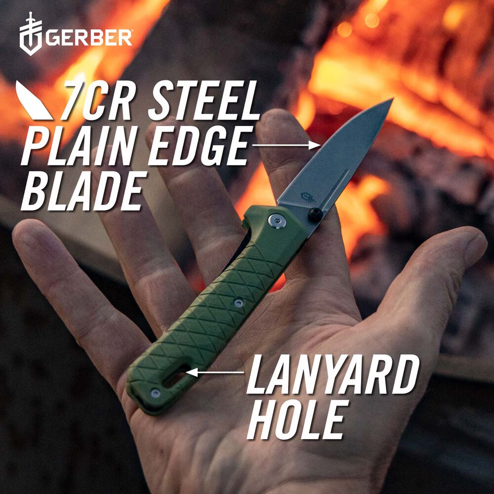  Gerber Zilch Folding Knife Green