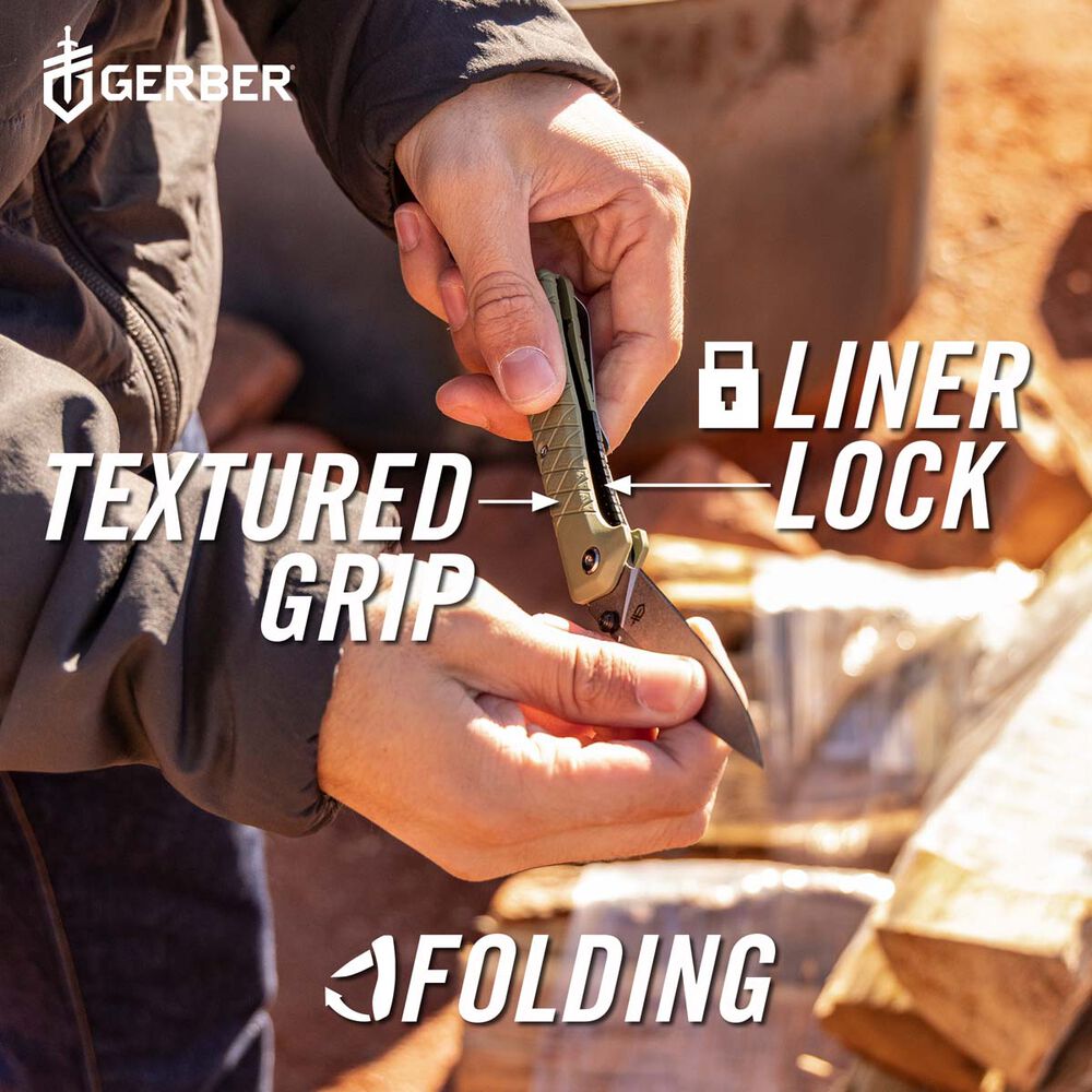  Gerber Zilch Folding Knife Green