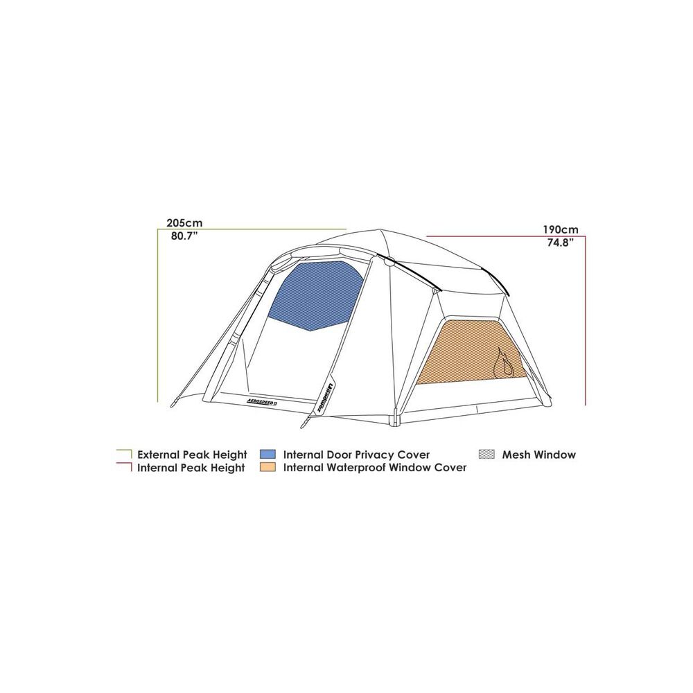  Zempire Aerospeed 6 Air Tent