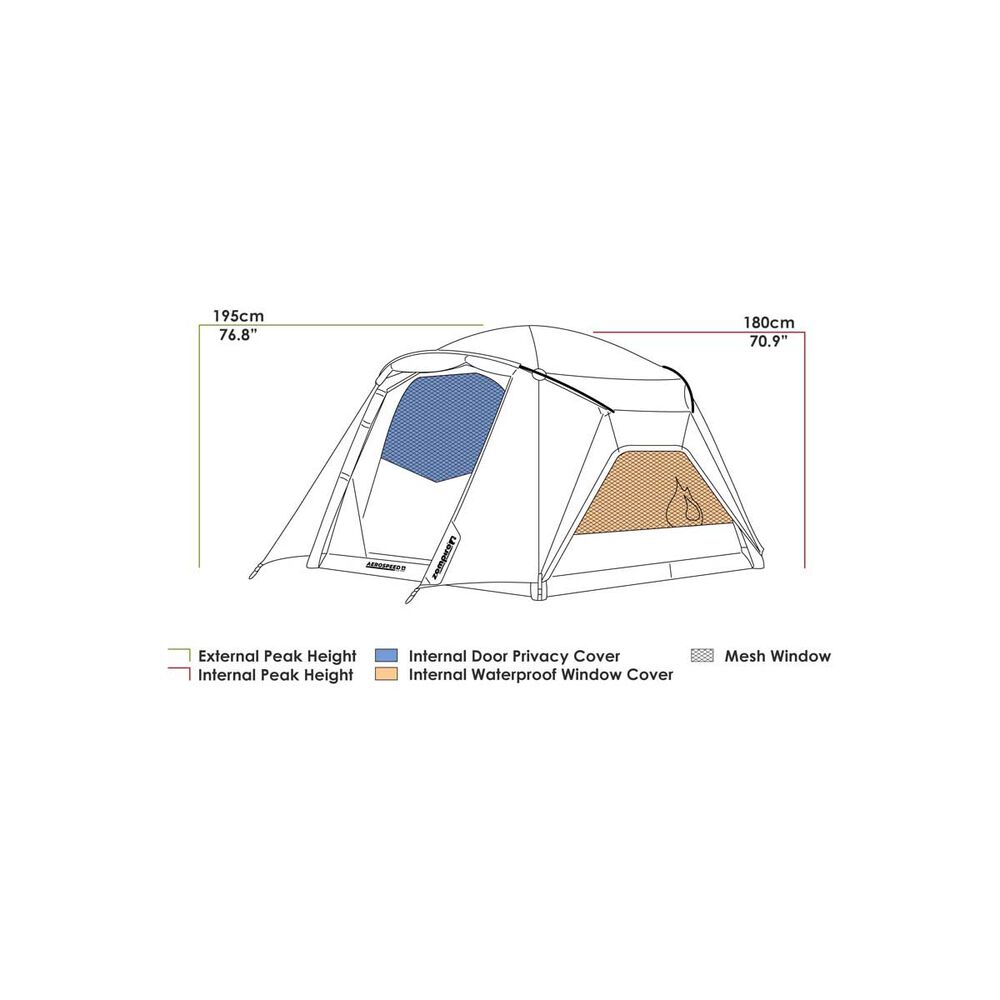  Zempire Aerospeed 4 Air Tent