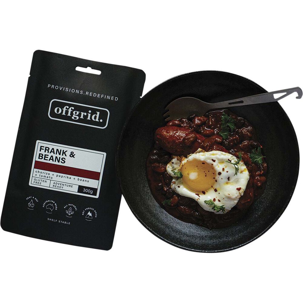  Offgrid Frank And Beans Heat And Eat Meal 300g