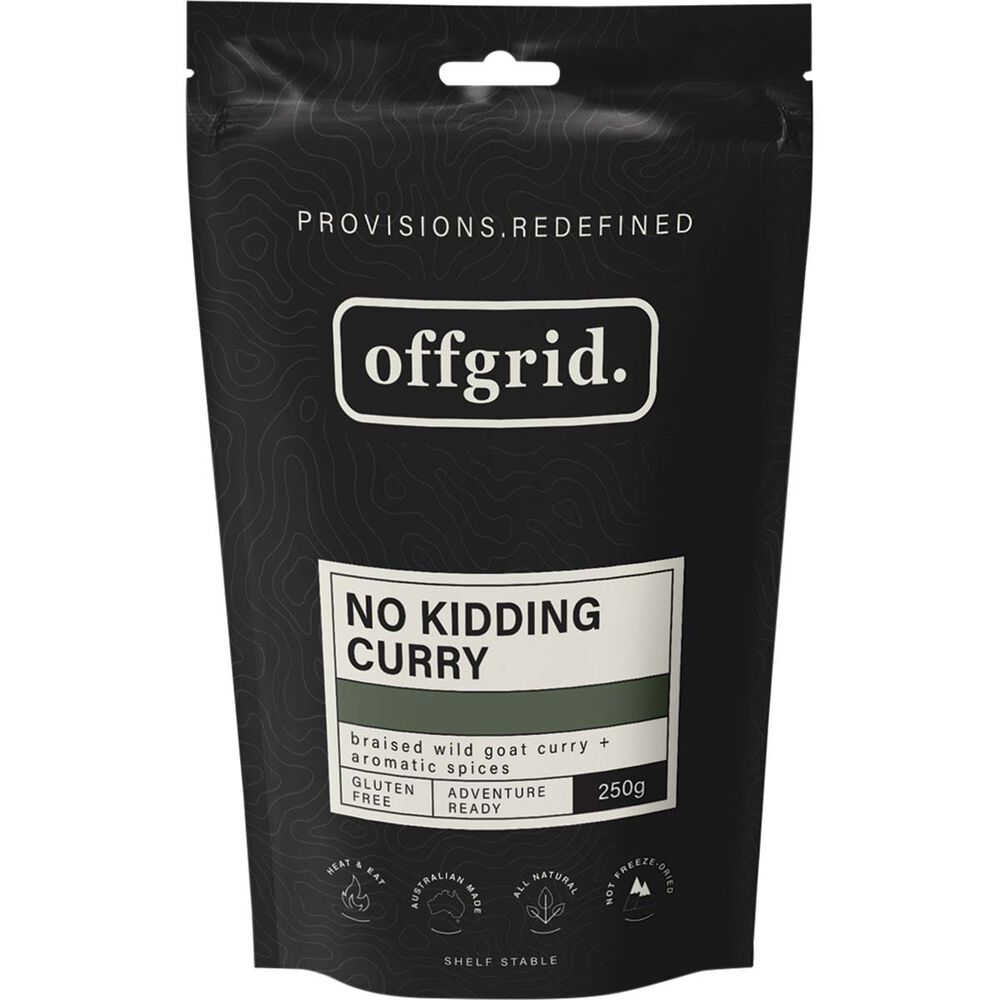  Offgrid No Kidding Curry Heat And Eat Meal 250g