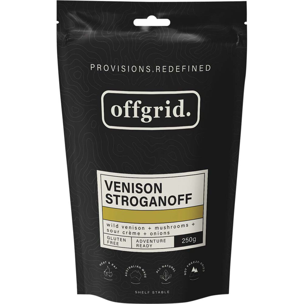  Offgrid Venison Stroganoff Heat And Eat Meal 250g