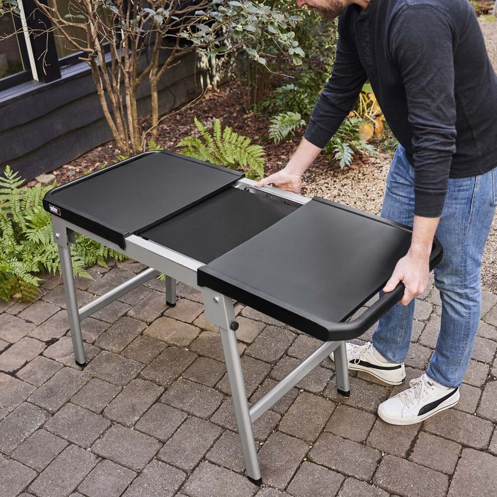  Weber Slate 17” Griddle Expandable Stand