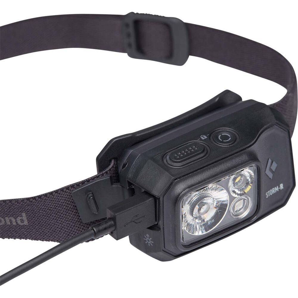  Black Diamond Storm 500-R Rechargeable Headlamp Black