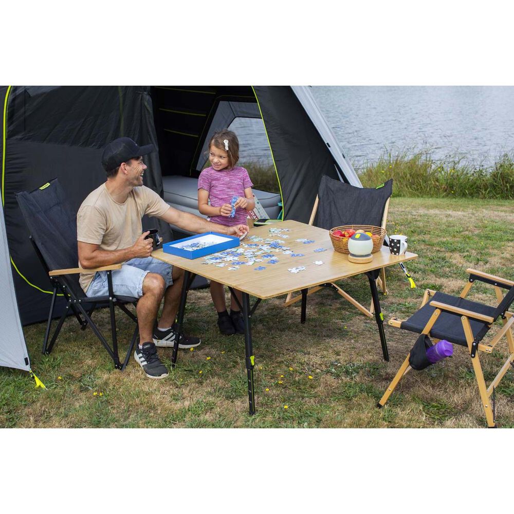  Zempire Kitpac Pro Extra Large Bamboo Camping Table