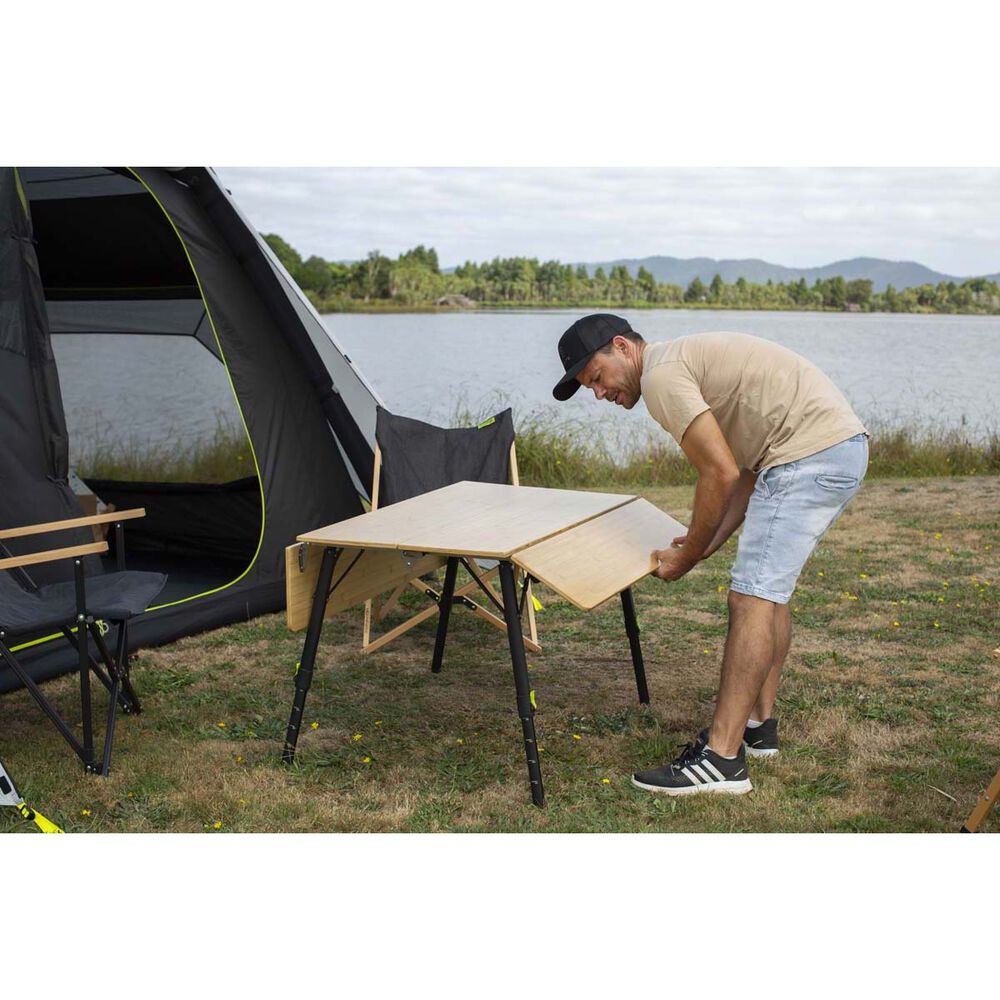  Zempire Kitpac Pro Extra Large Bamboo Camping Table