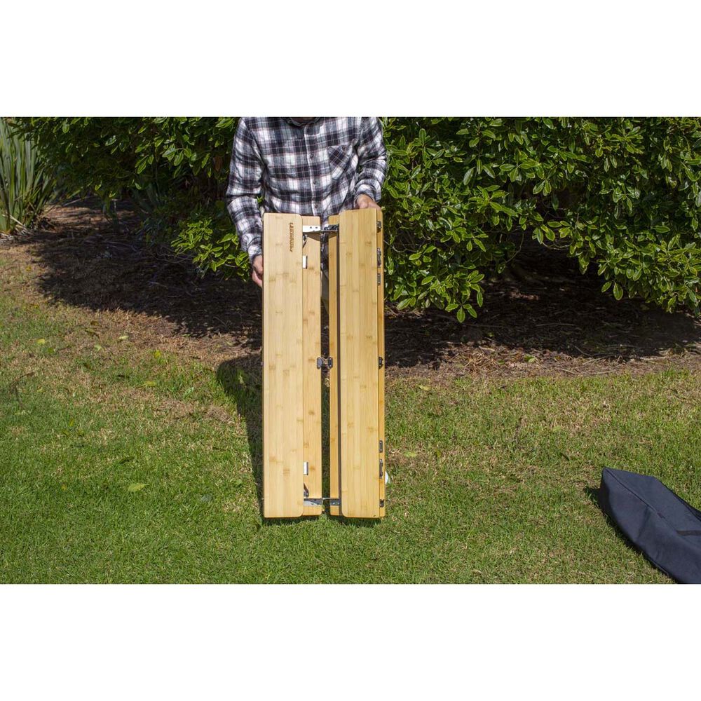  Zempire Kitpac Pro Large Bamboo Camping Table