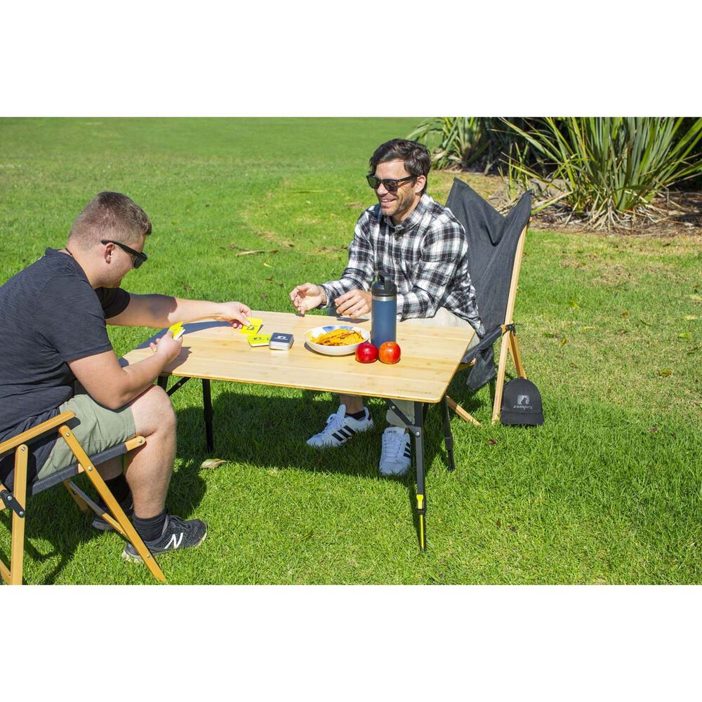  Zempire Kitpac Pro Large Bamboo Camping Table