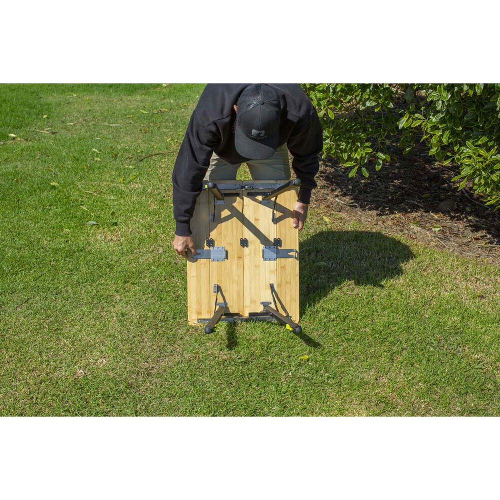  Zempire Kitpac Pro Standard Bamboo Camping Table