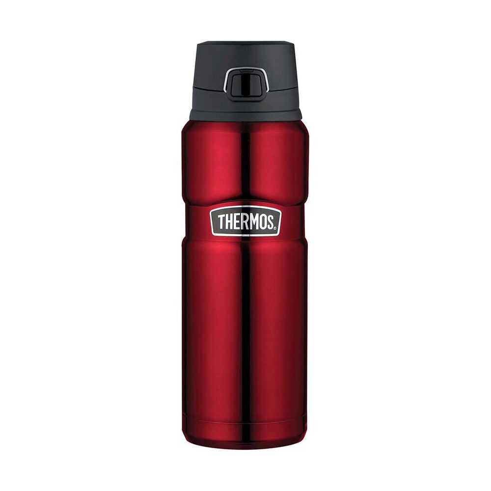  Thermos King Stainless Steel Bottle With Flip Lid 710ml Red Red