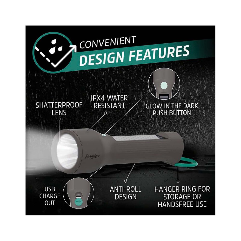  Energizer Solar Hybrid Torch 600 Lumen