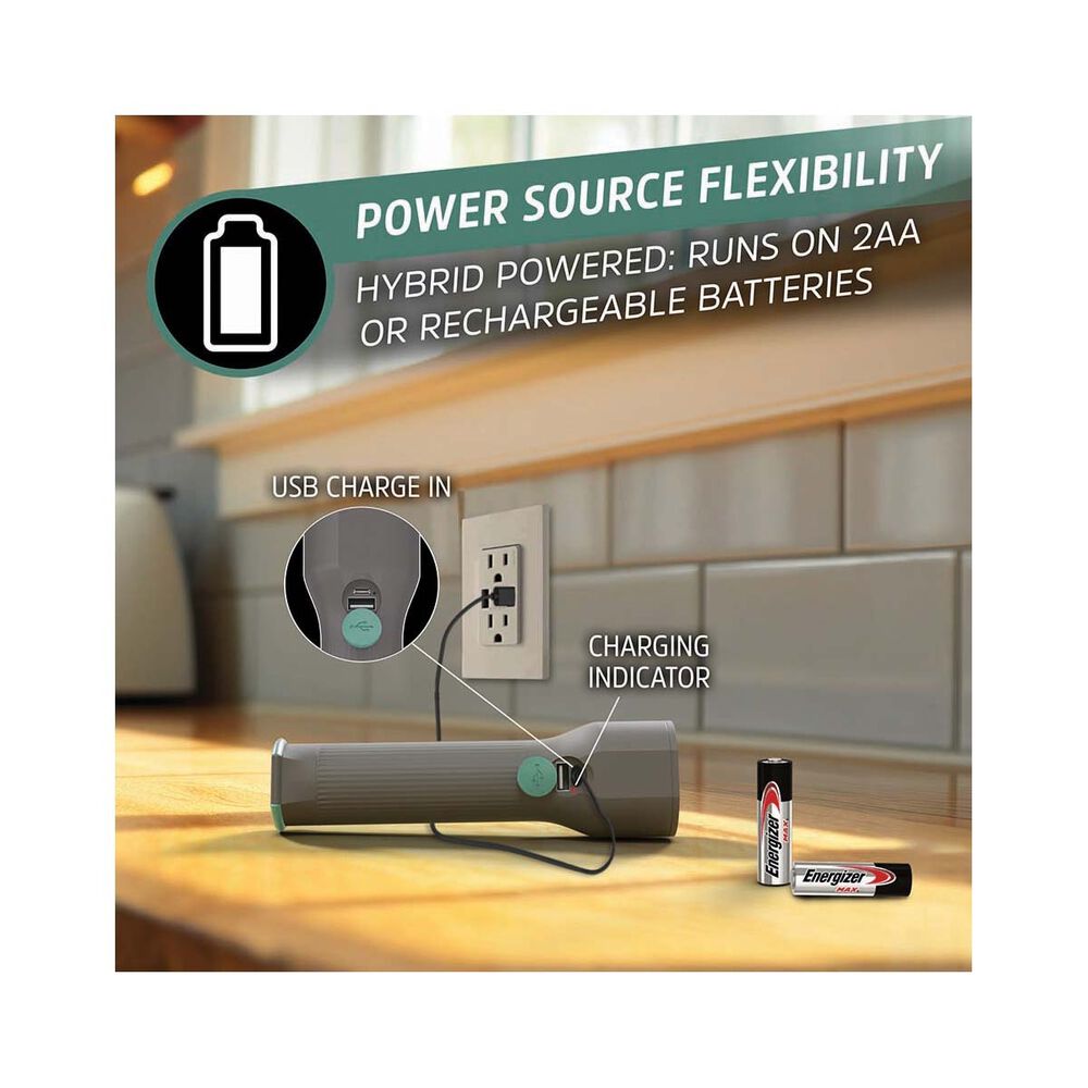  Energizer Solar Hybrid Torch 600 Lumen