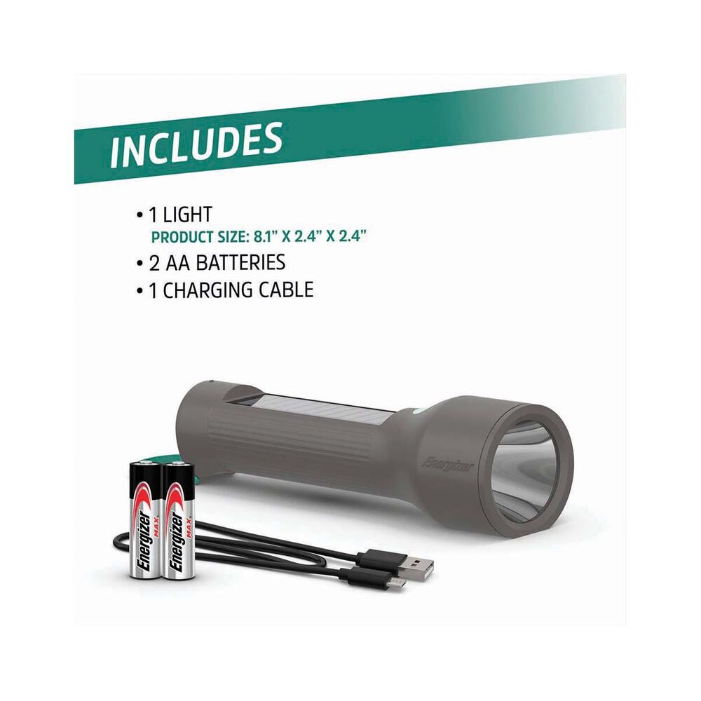  Energizer Solar Hybrid Torch 600 Lumen