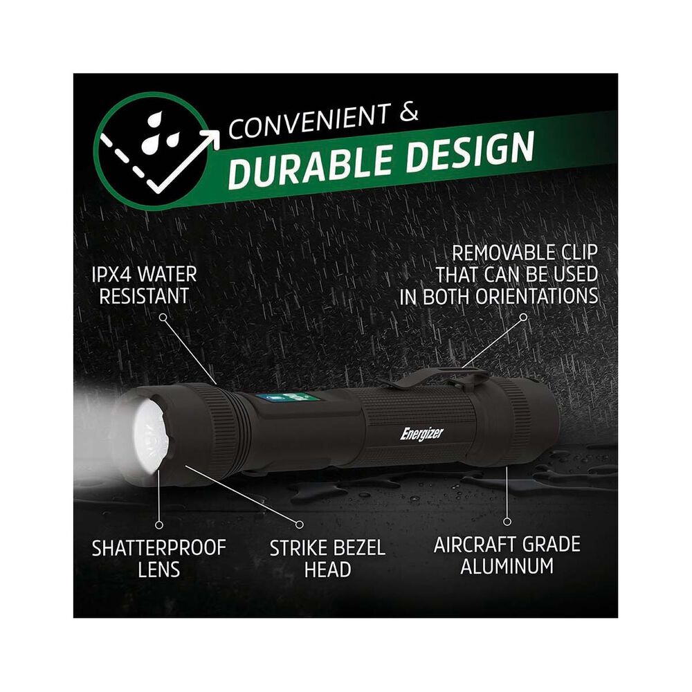  Energizer Rechargeable Torch 1000 Lumen