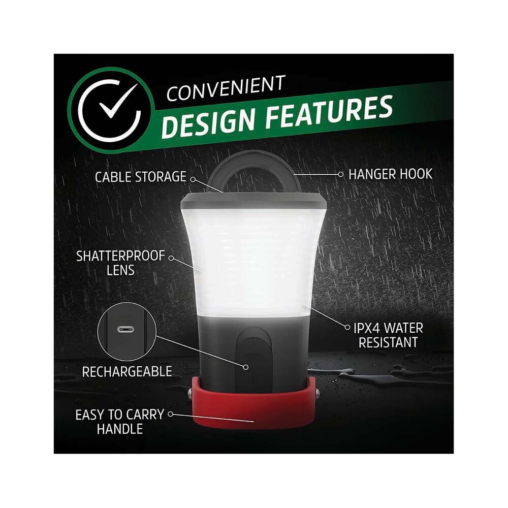  Energizer Rechargeable Lantern 500 Lumens