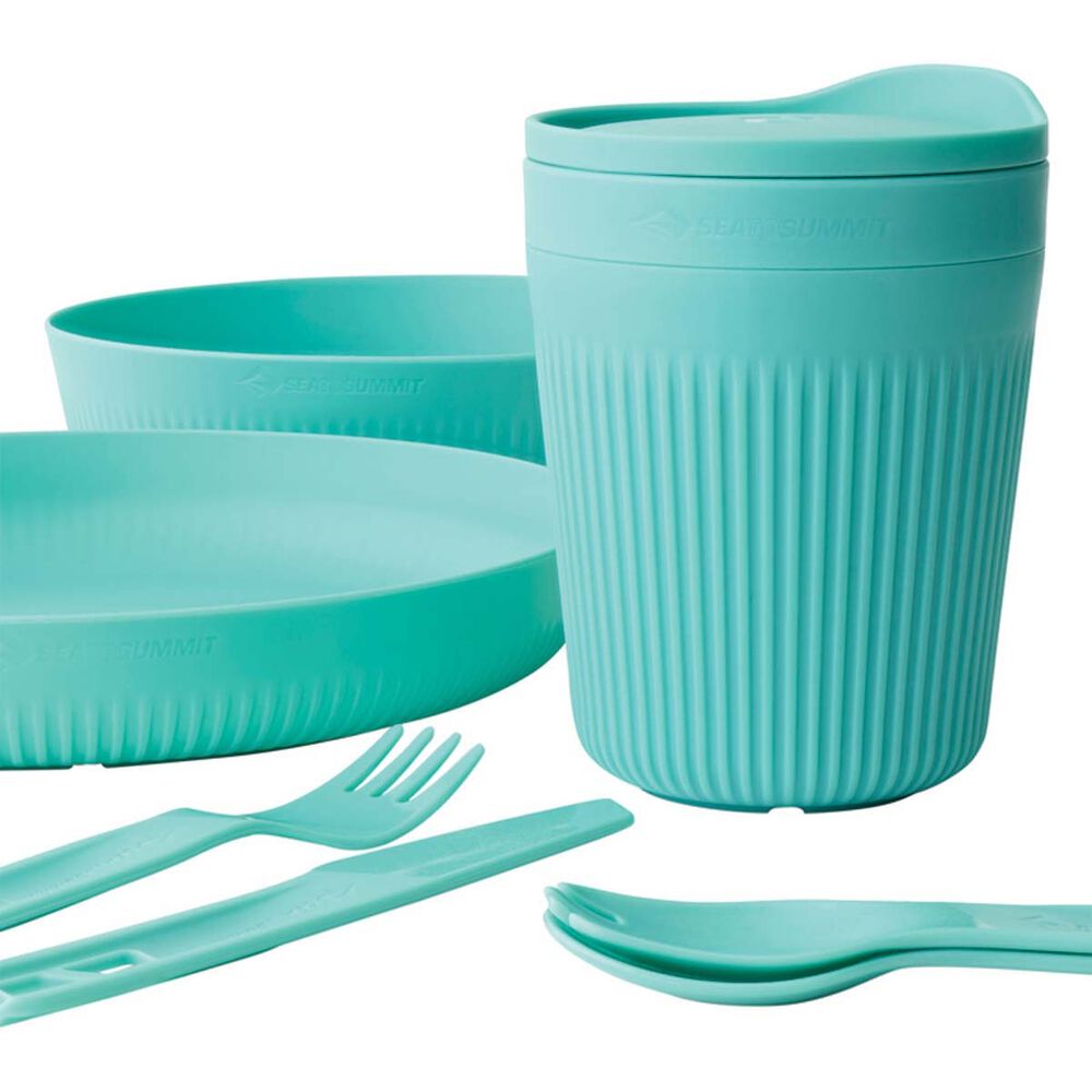  Sea To Summit Passage Dinner Set 7 Piece Blue Blue