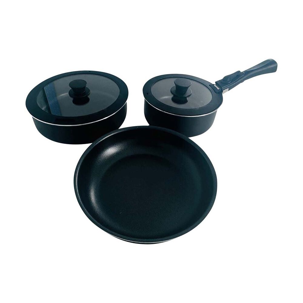  Wanderer Aluminium Non-Stick Pot Set 6 Piece