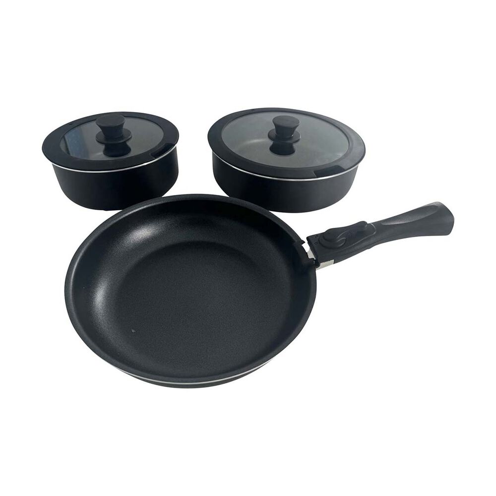  Wanderer Aluminium Non-Stick Pot Set 6 Piece