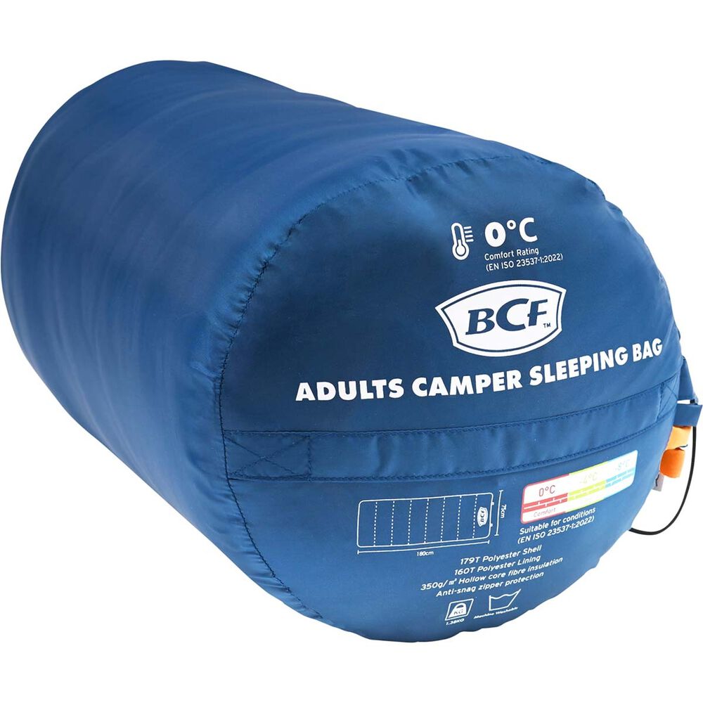  BCF Adults Camper Sleeping Bag 0°