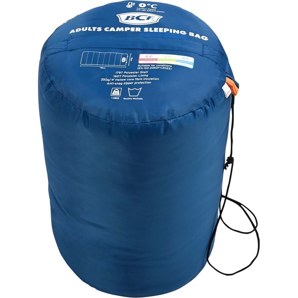  BCF Adults Camper Sleeping Bag 0°
