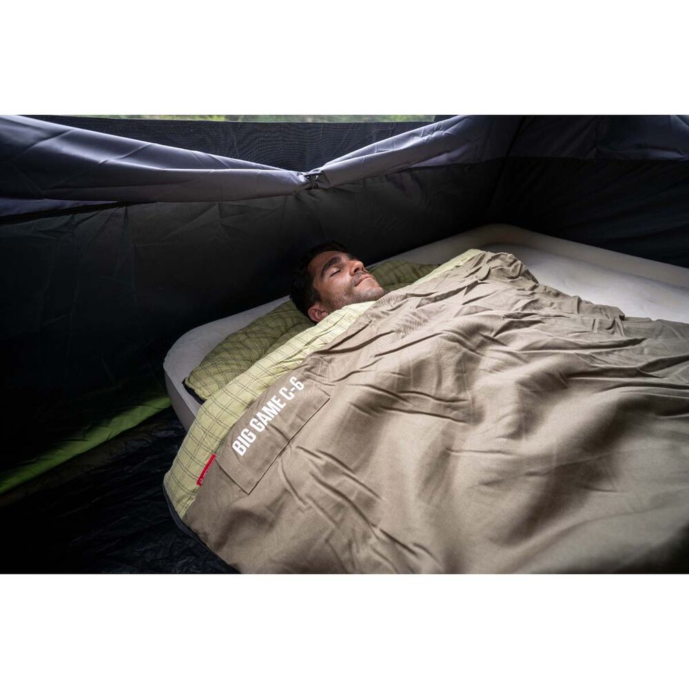  Coleman Big Game -6C Extra Tall Hooded Sleeping Bag
