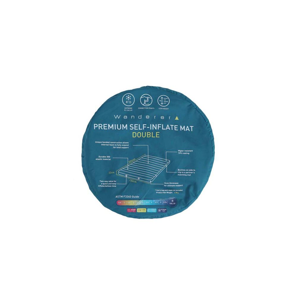  Wanderer Premium Bonded 4x4 Self-Inflating Mat Double