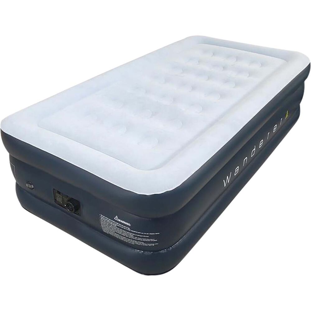  Wanderer Premium Double High Twin Air Bed With 240V Pump
