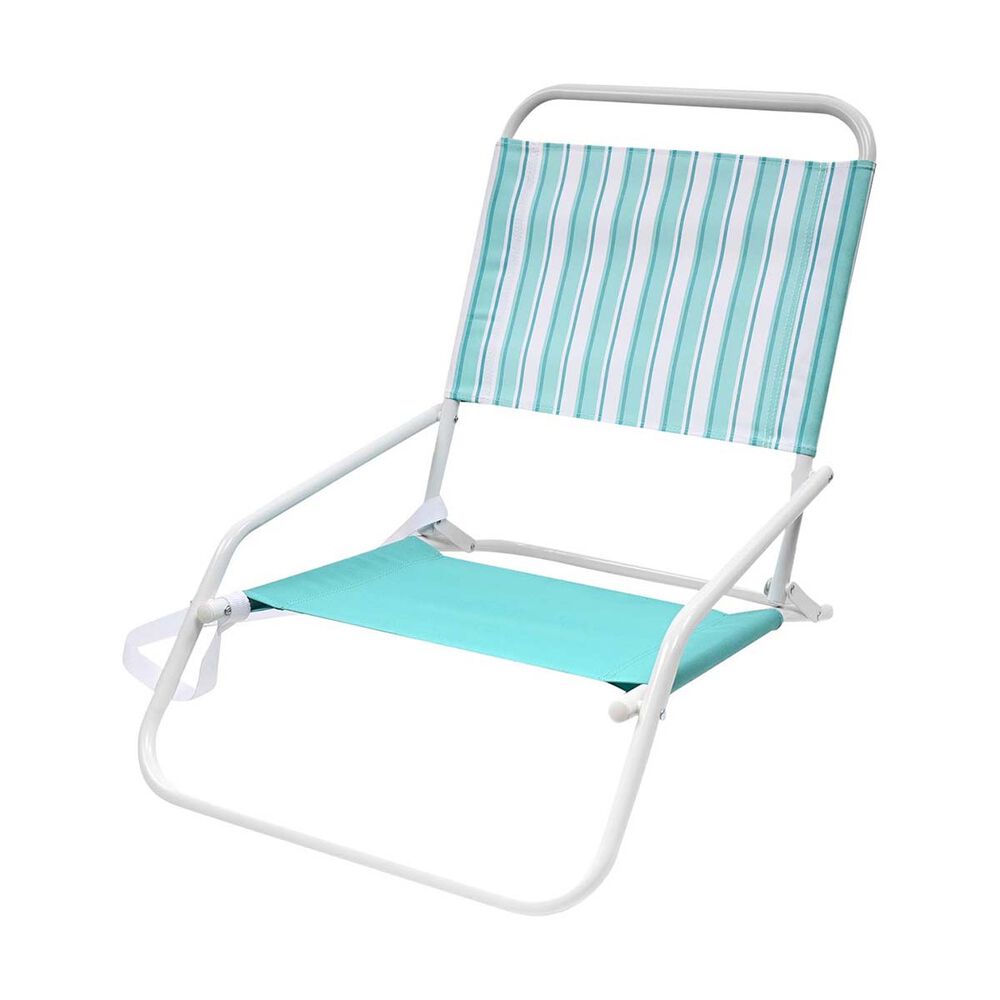 Wanderer Flat Fold Beach Chair Ocean Green 100kg