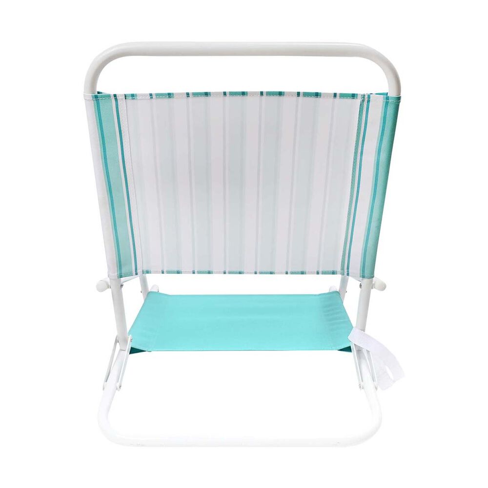  Wanderer Flat Fold Beach Chair Ocean Green 100kg
