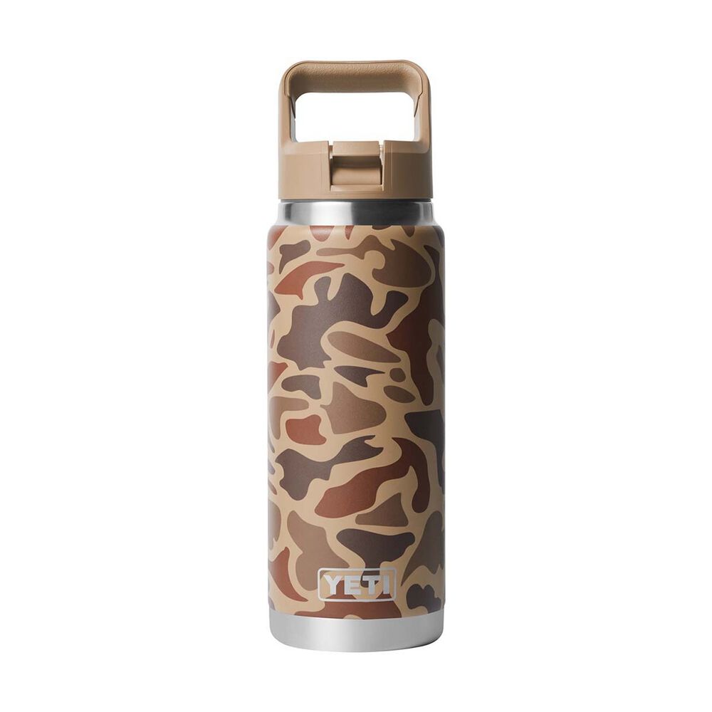  YETI® Rambler® Straw Bottle 26 Oz (760 Ml) Wetlands Camo Wetlands Camo