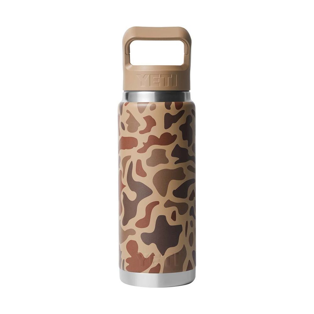  YETI® Rambler® Straw Bottle 26 Oz (760 Ml) Wetlands Camo Wetlands Camo