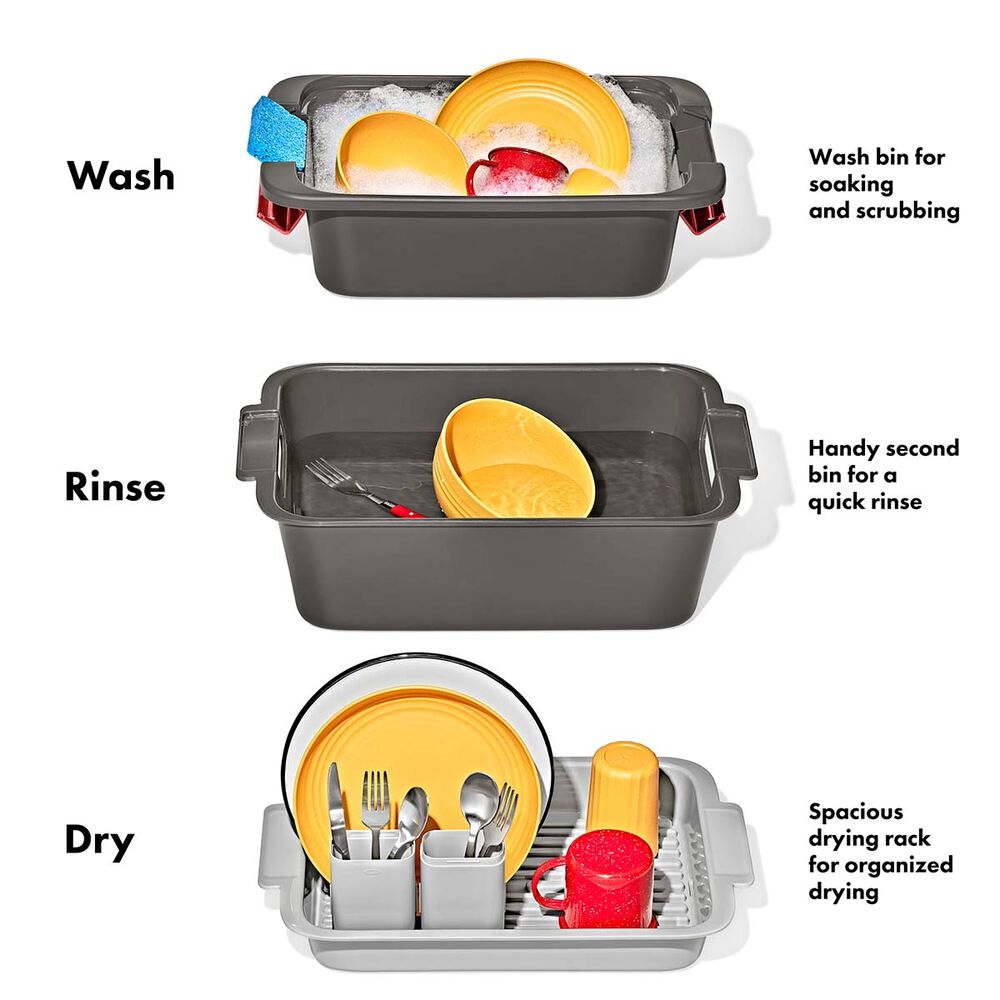  OXO Outdoor Wash, Dry And Stow System